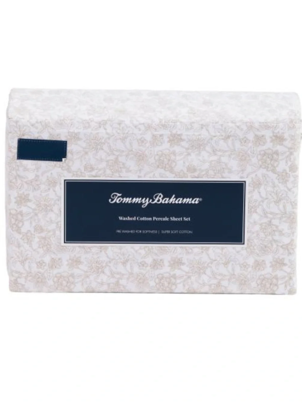 TOMMY BAHAMA cotton floral sheet set